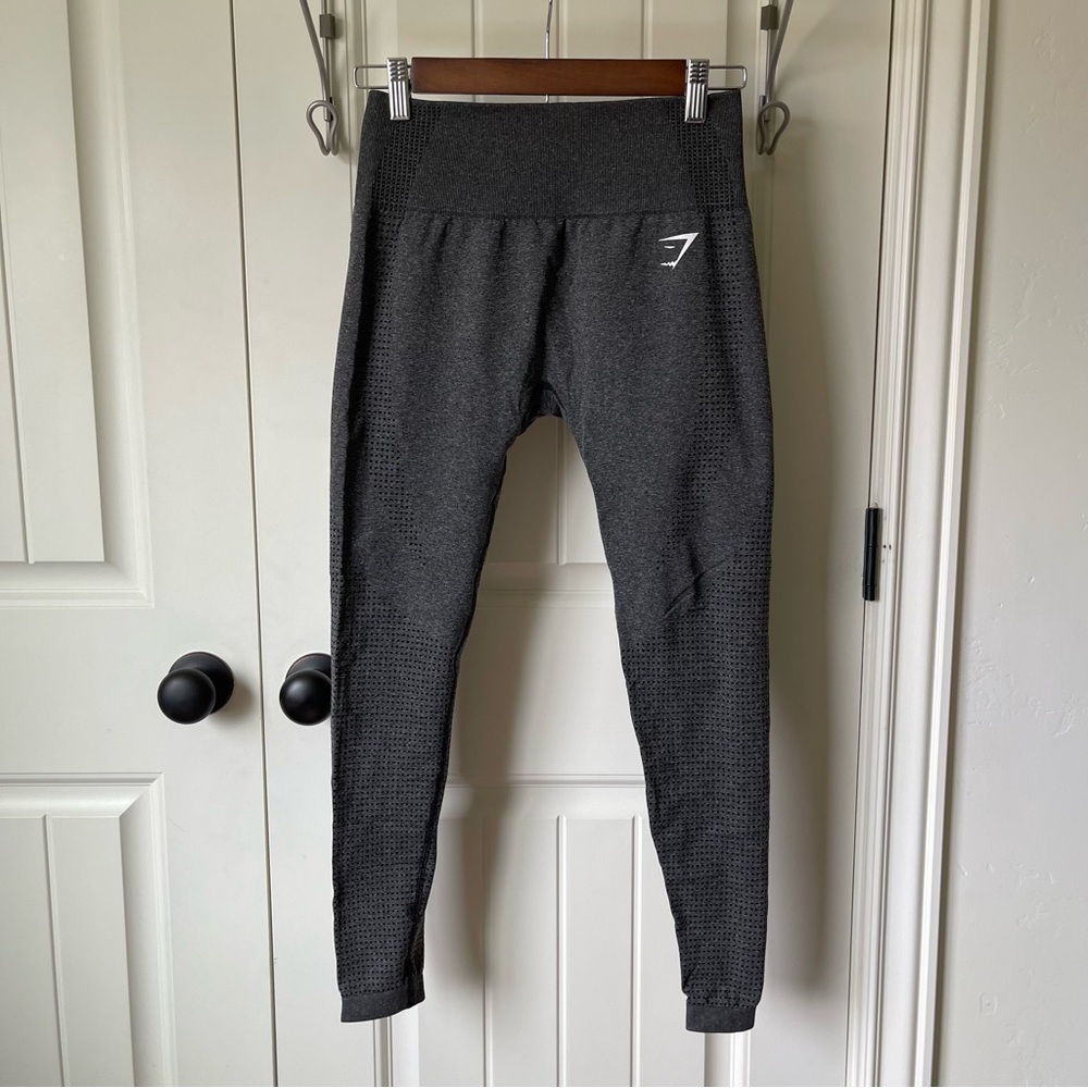 Gymshark Vital Seamless 2.0 Leggings - Smokey Grey Marl
